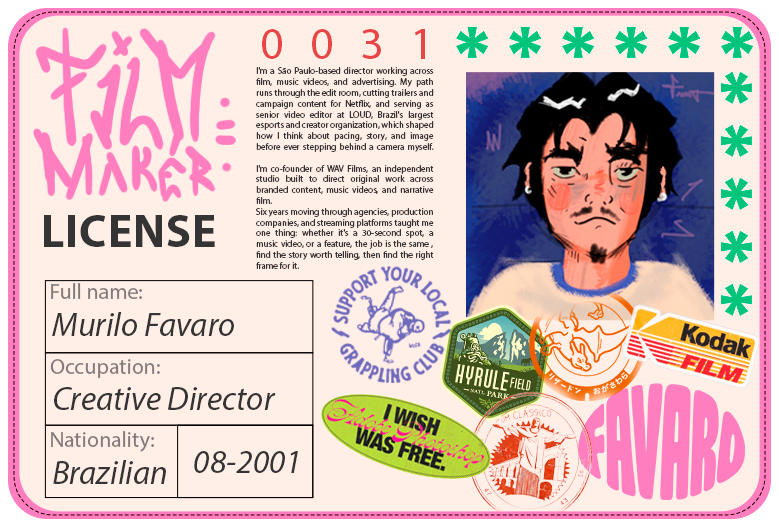 Creative License card