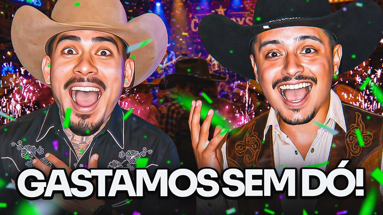 GASTAMOS TUDO NA BALADA COUNTRY NO TEXAS!