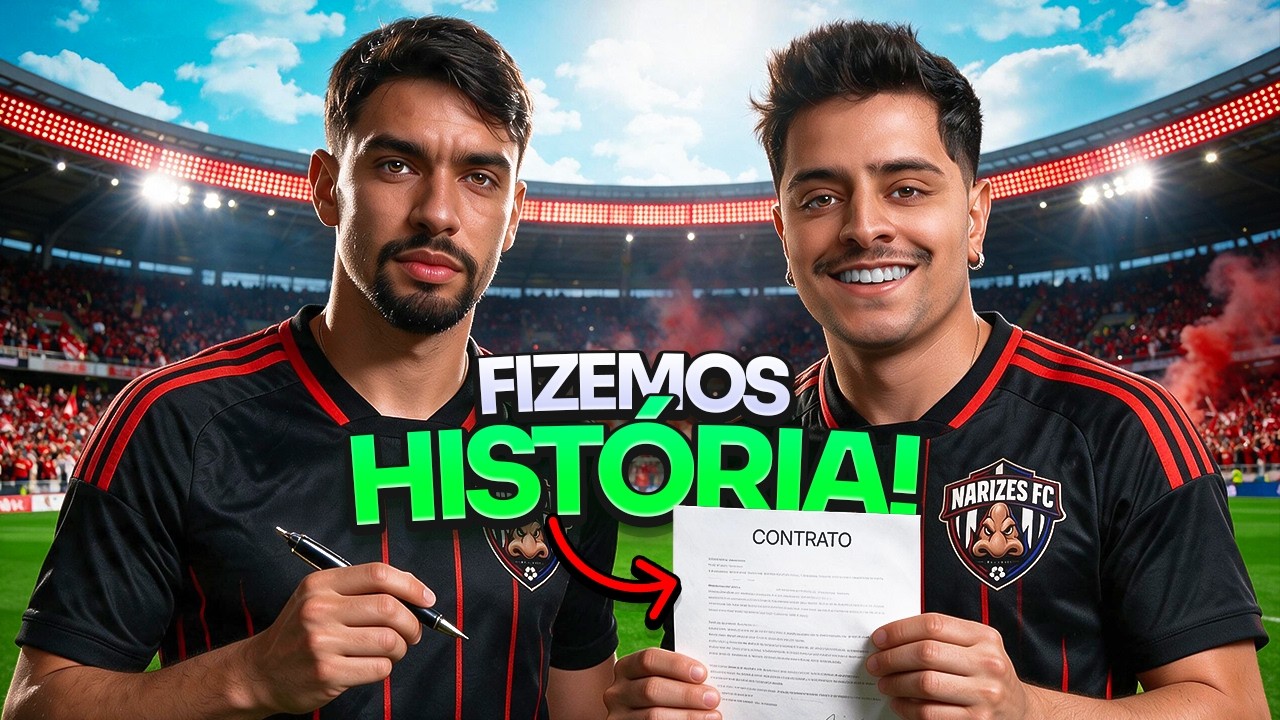 PAQUETÁ É O NOVO CONTRATADO DO NARIZES FC!