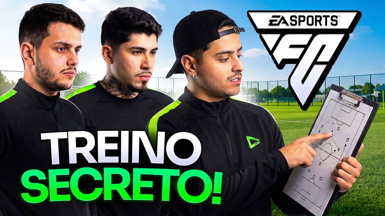 VAZOU COMO FOI O TREINO SECRETO DO TIME DO CORINGA!