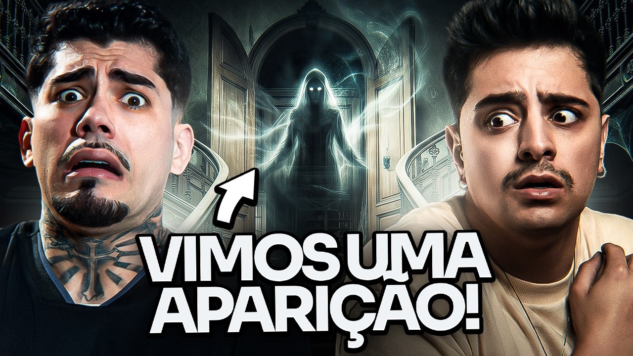 PASSAMOS A NOITE EM UMA MANSÃO ASSOMBRADA!