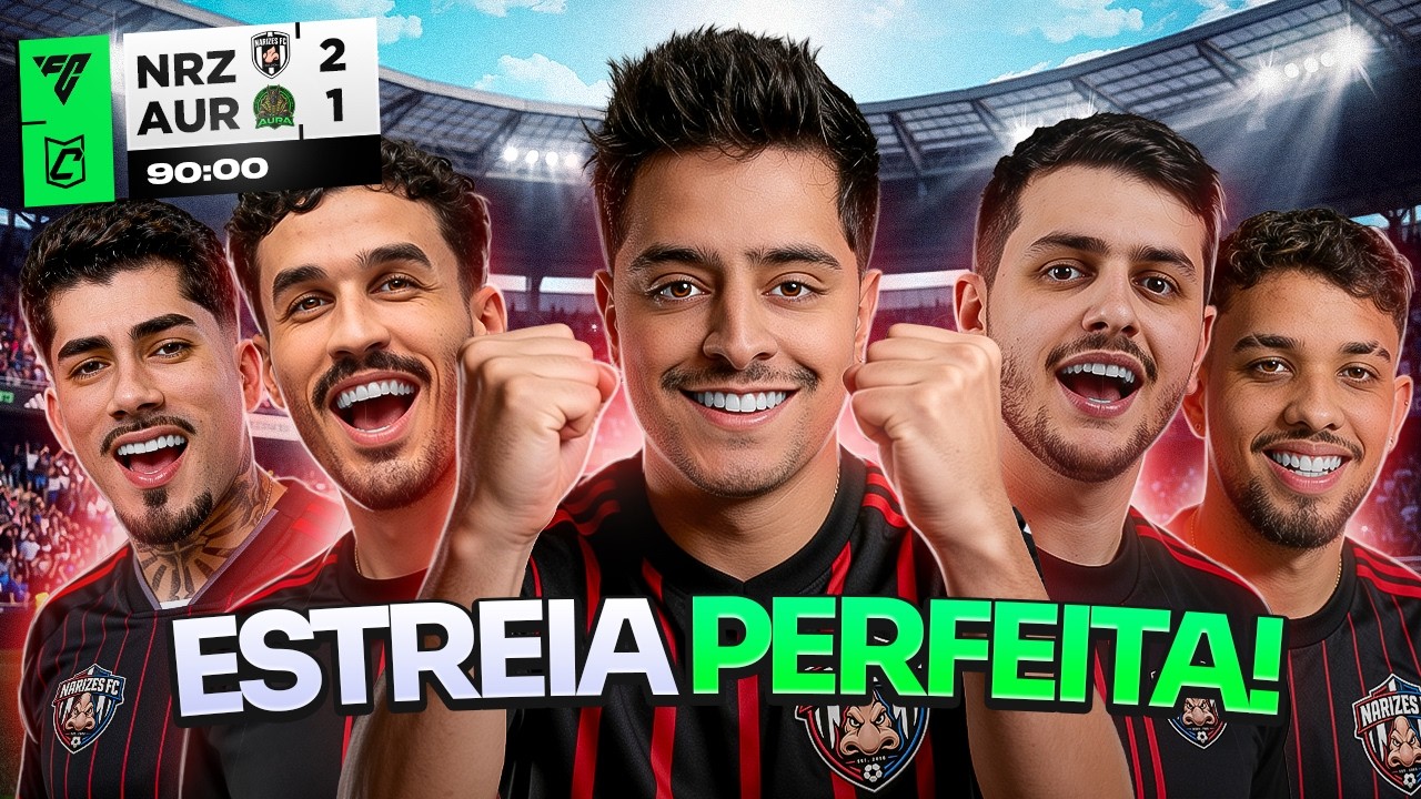 NARIZES FC VENCEU O PRIMEIRO JOGO E JÁ VIROU FAVORITO!