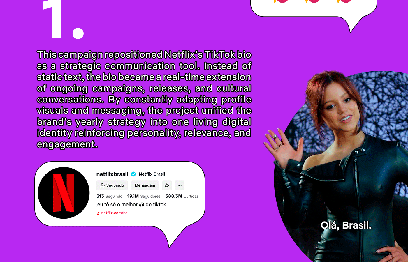 Case 1 — Netflix TikTok bio as a strategic communication tool